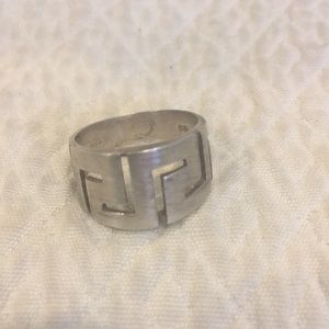 Vintage Sterling silver Givenchy look ring